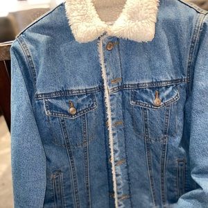 Fall Fur jean jacket